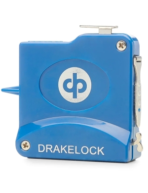 Drakes Pride Drakelock 10ft Steel Measure with Calipers - Blue